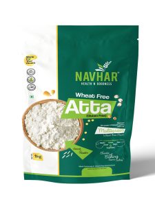 Navhar Gluten Free Atta - Wheat Free Atta - 1KG